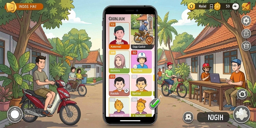 Tampilan antarmuka yang ramah pengguna.