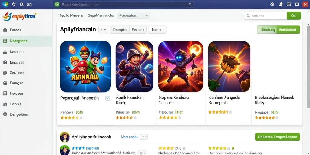 Tampilan antarmuka yang menarik dan user-friendly.