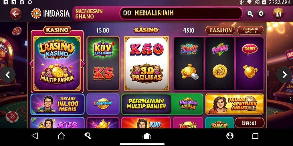 Tampilan antarmuka yang menarik dan user-friendly.